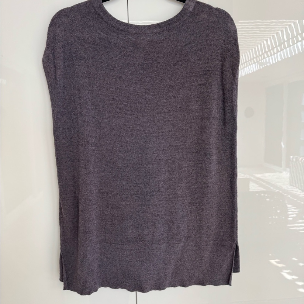 Barefoot Dreams CozyChic Ultra Lite Gray Sweater